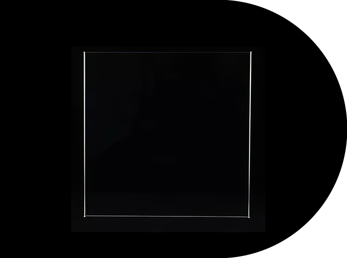 Lav reflektion fotoramme glas